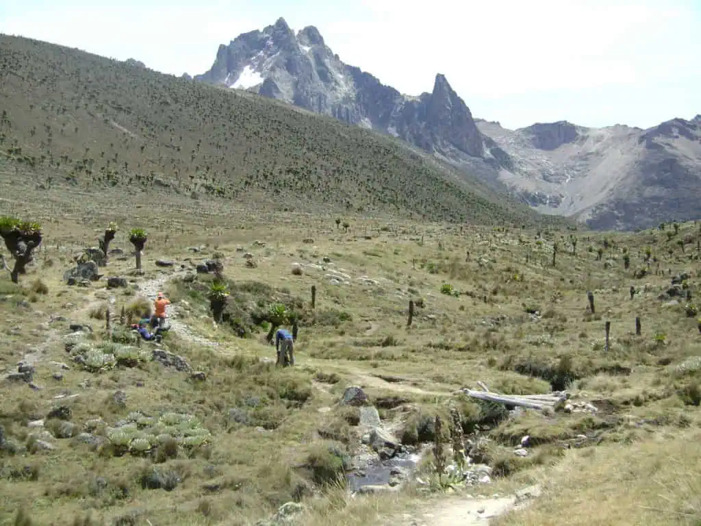 5 Days Mt. Kenya Burguret to Sirimon circuit