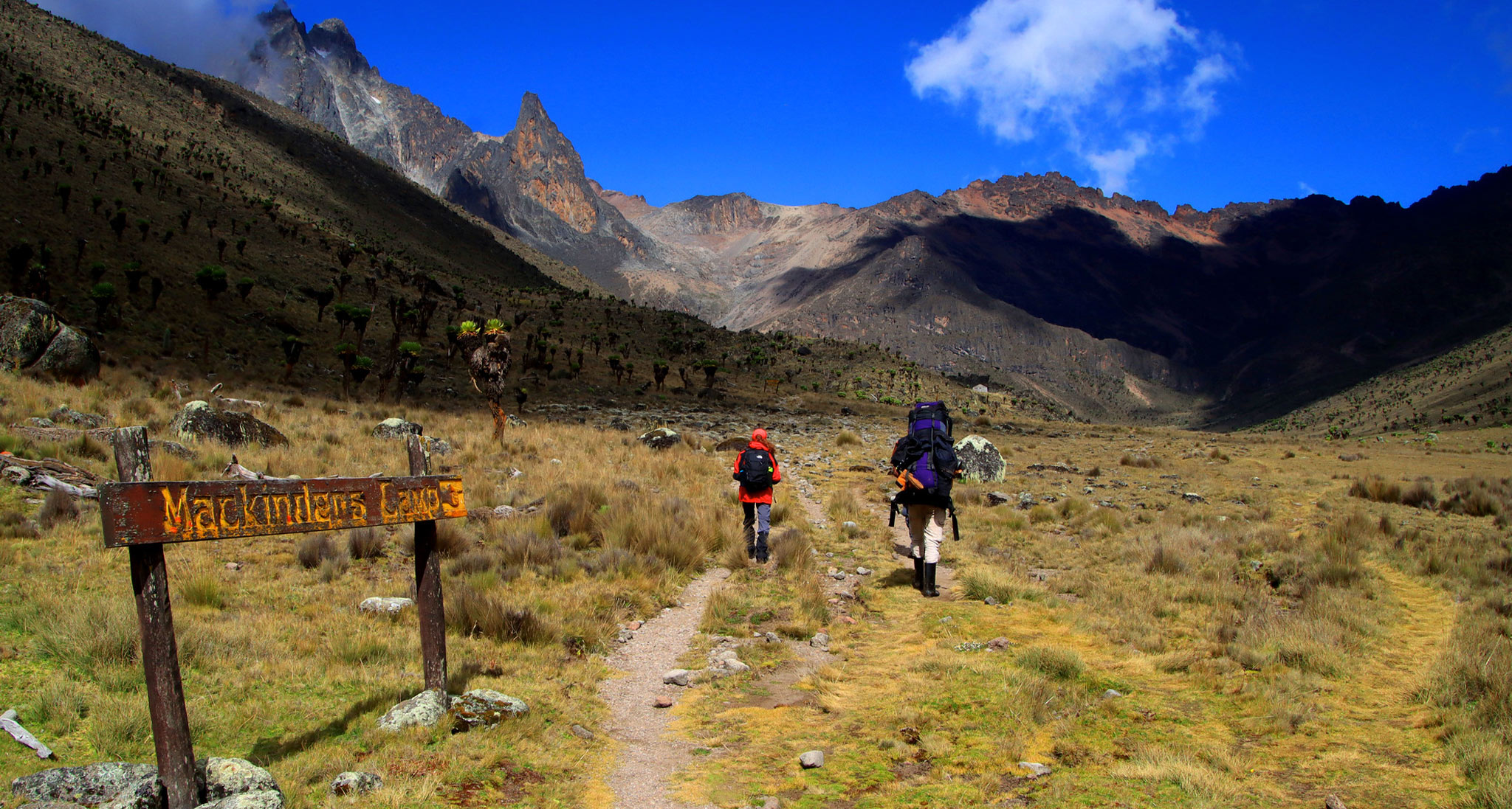 6 Days Mt Kenya Climbing: Sirimon - Naro Moru Route
